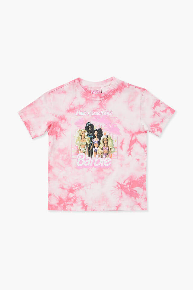 Forever 21 Forever Barbie Collection Tie Dye Shirt