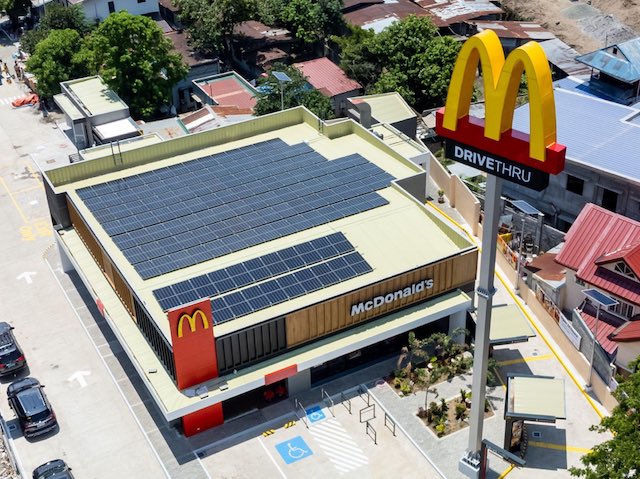 mcdonald's solar-powered store in arayat, pampanga main image