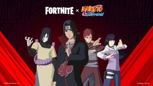 Fortnite Naruto Rivals Skins