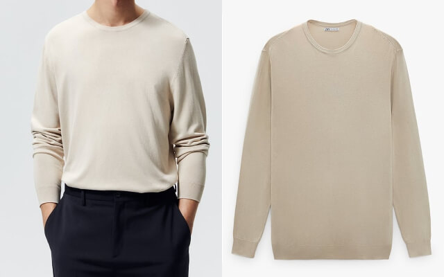 Zara Basic Coloured Sweater