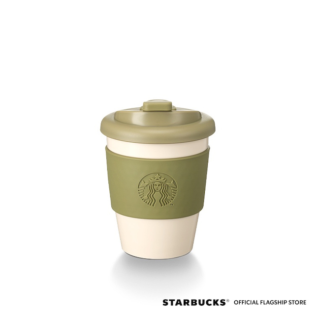 Eco-Camping Collection: Stainless Steel Beige 12oz Stanley Cup – Starbucks  NZ