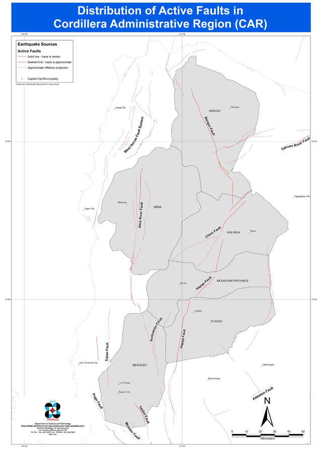 philippine fault line map 2022