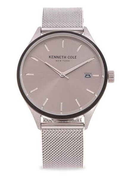 Men’s Stainless Steel Mesh Analog (P8,850) from Kenneth Cole
