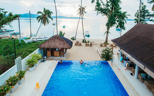 palawan resort swimming pool