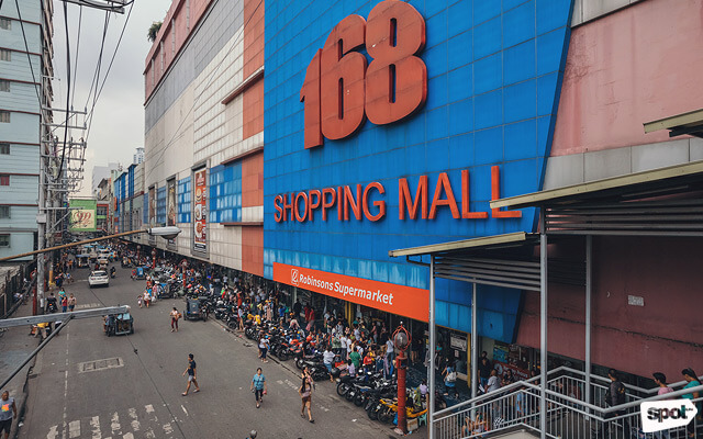 168 shopping mall divisoria