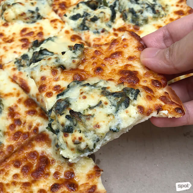 Angels Pizza Spinach Dip Pizza Taste Test And Details