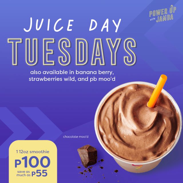 Jamba Juice's Juice Day Tuesdays