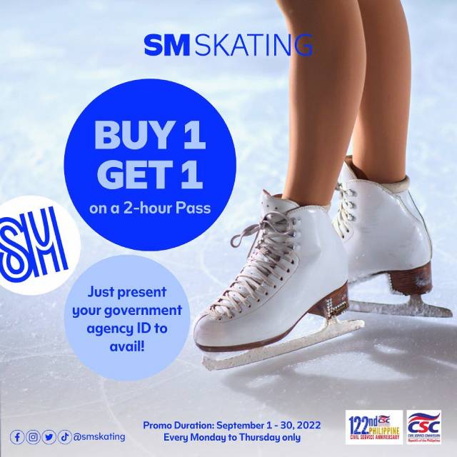 Free Bowling Game Ice Skating Hours at SM This September