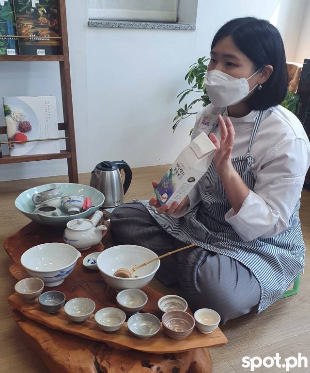 Busan Cooking Class Tea time