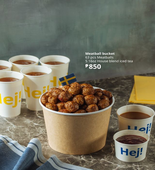 Ikea Now Offers Their Swedish Meatballs In A Bucket