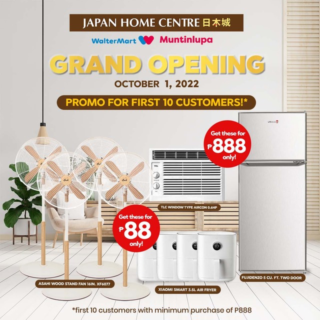 Waltermart store home appliances