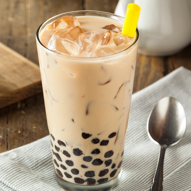 Panda Milk Tea - Gong Cha Boba Copycat - My Vegan Minimalist