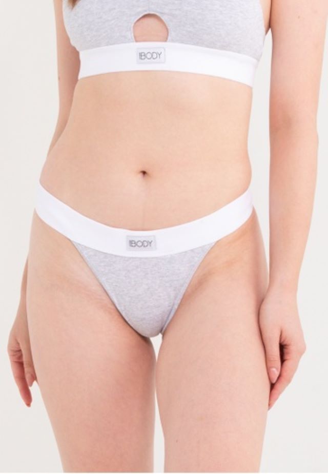 thongs from cotton on body