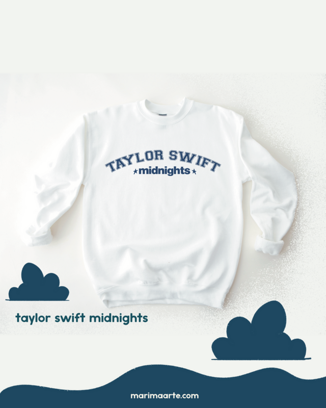 Local Shop Mari Maarte Releases Midnights by Taylor Swift Merch