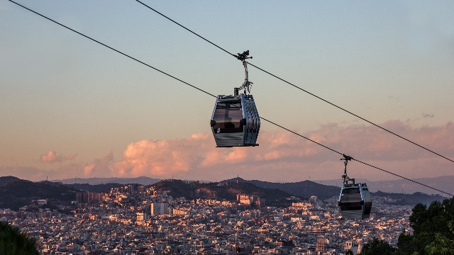 Cable cars in Spain