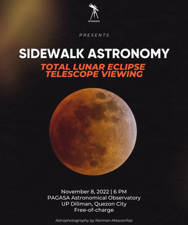 Sidewalk Astronomy Poster