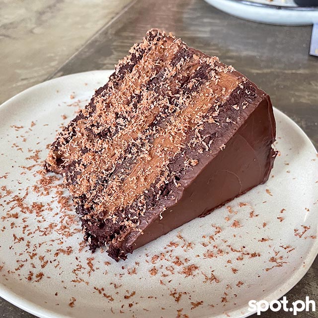 cur8 cebu restaurant textures of cacao chocolate cake
