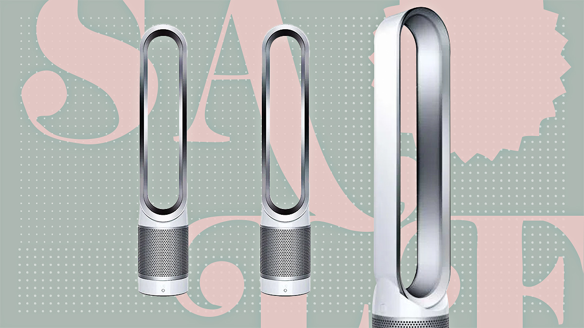 Collage of Dyson Pure Cool Air Purifier Fan