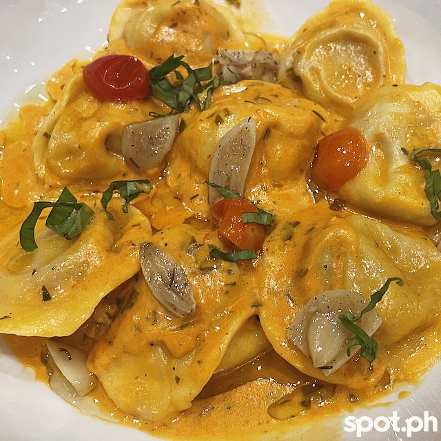 sunny side group, percy seafood, tortellini