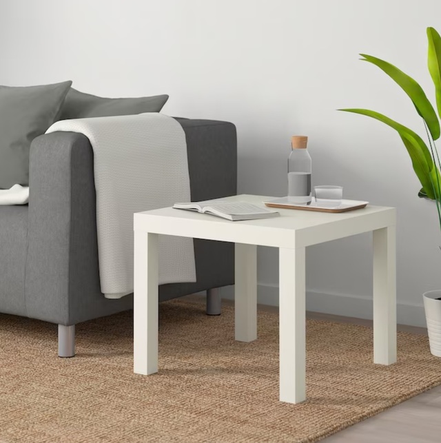 LACK
Side table, white, 55x55 cm (21 5/8x21 5/8 