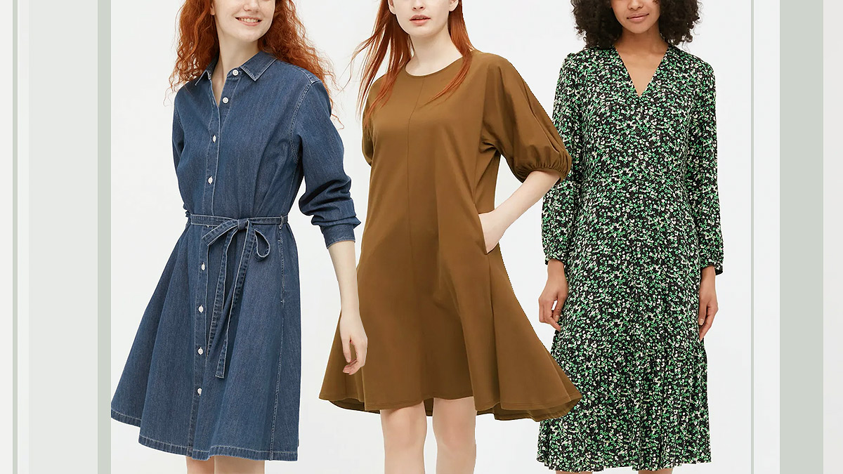 uniqlo dresses with pockets