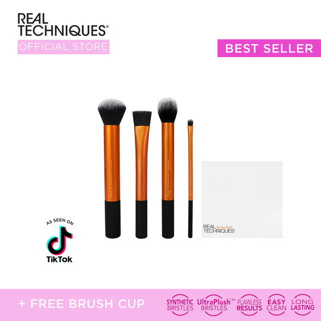 Real Techniques Flawless Base Make Up Brush Set (P690 from P1,150 on Lazada and Shopee)
