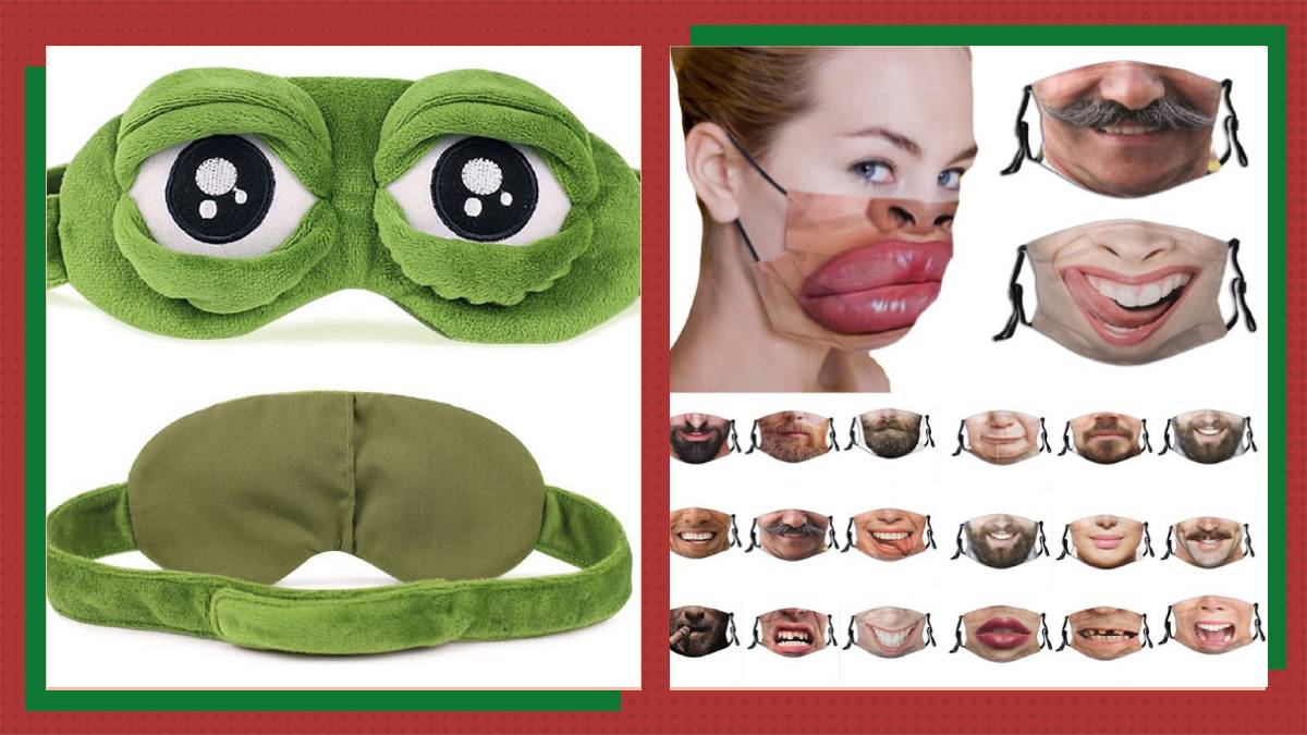 Weird Gifts Eyemask and Face Mask