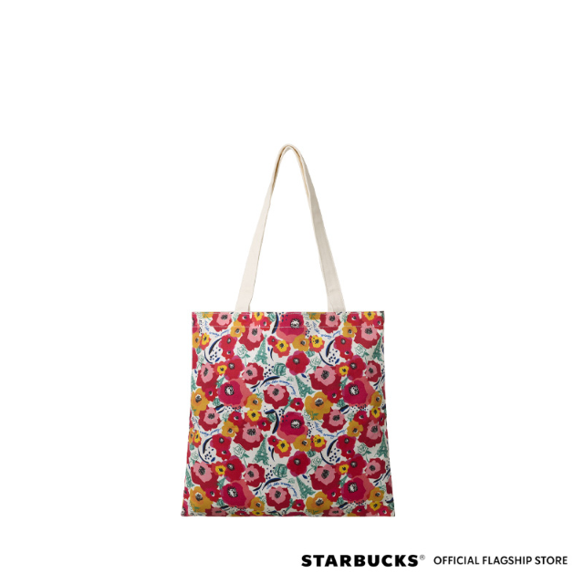 Starbucks Thailand 2022 x Emily in Paris Floral Tote Bag +DHL