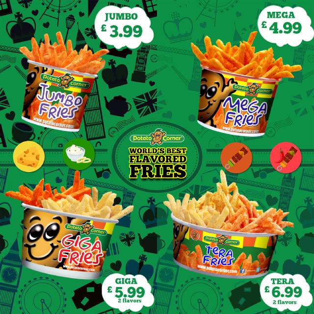 Potato corner deals prices