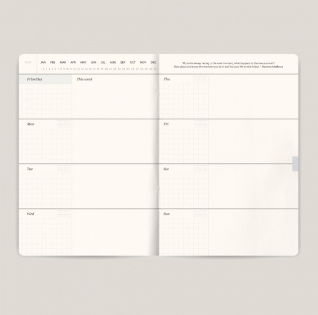 limitless planner - inside pages