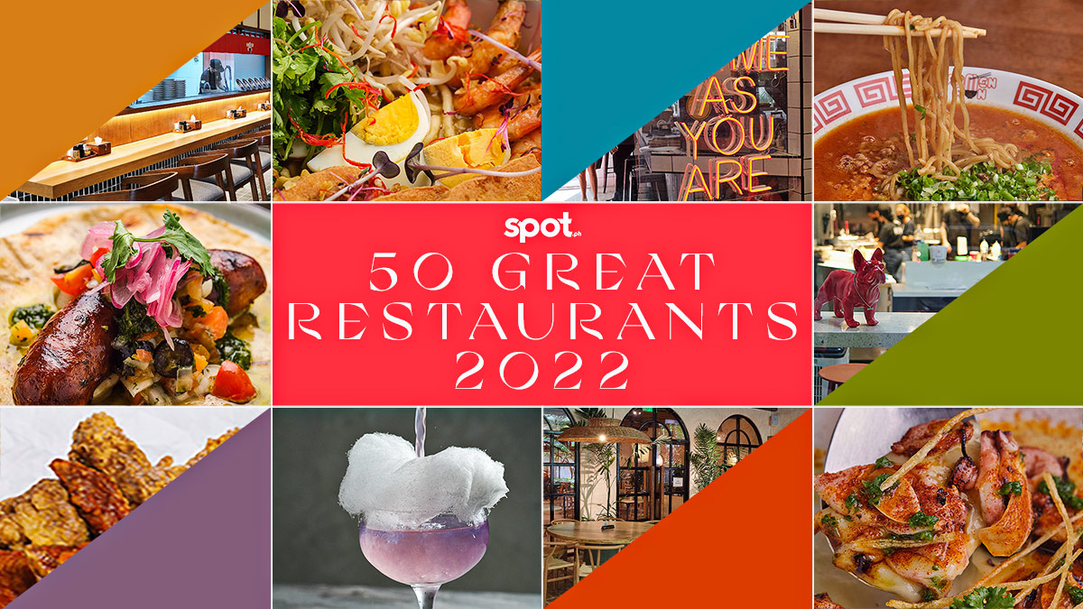 50 great restaurants spot.ph