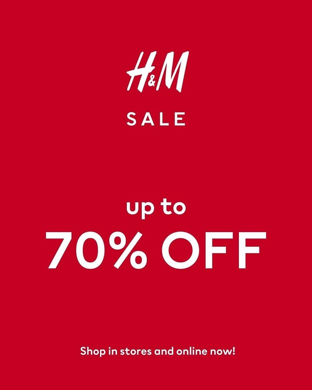 H&M - Finish off your Christmas shopping! H&M SALE UP TO 75% OFF in stores  and online id.hm.com