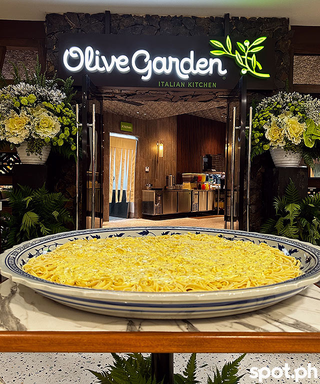 First Look New Olive Garden Branch in Glorietta