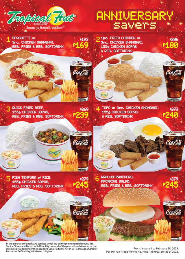 Cheap Eats in Metro Manila Restaurants from February 4 to 10