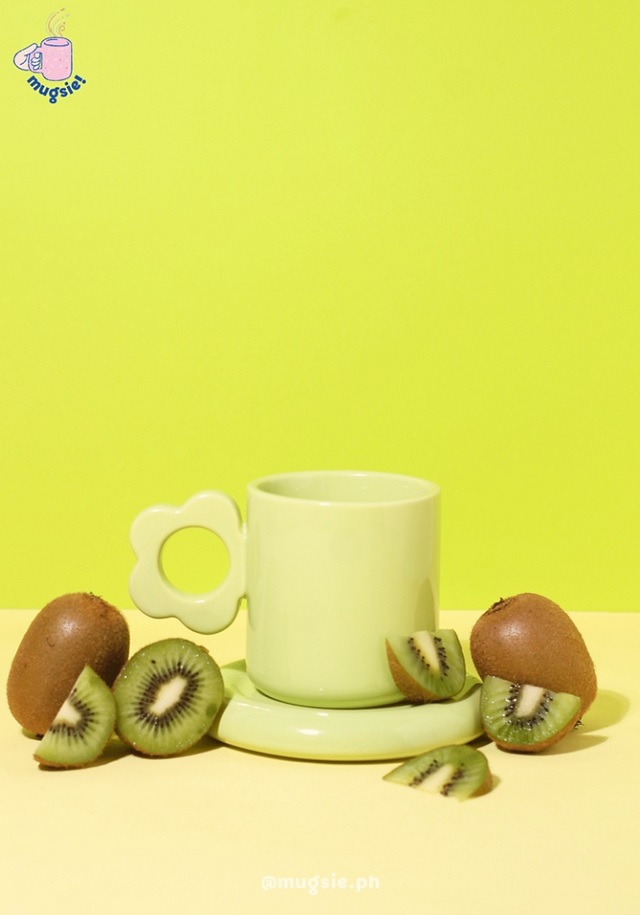 mugs pastel kiwi