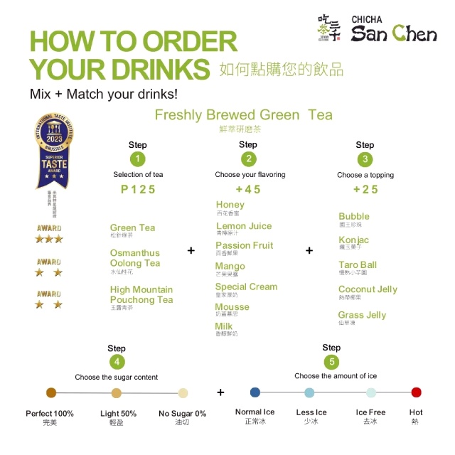 New Award Winning CHICHA San Chen Milk Tea Now in Makati