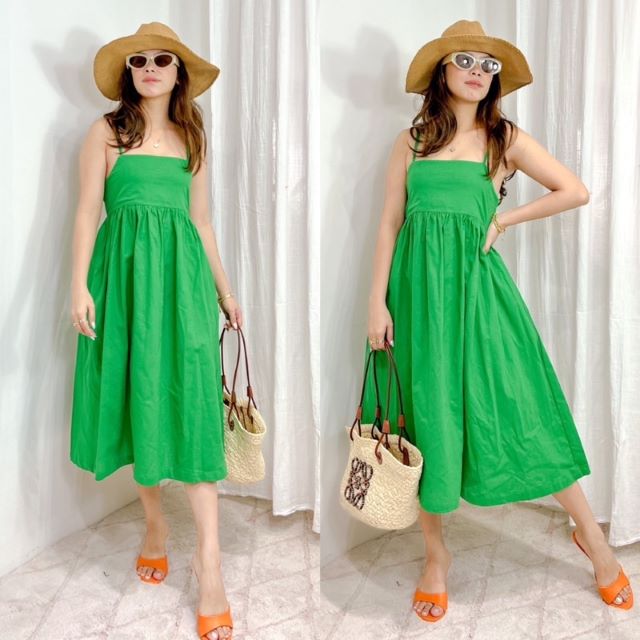 dress with pockets summer shopee in forest