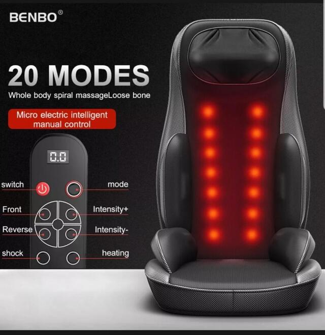 Benbo massage chair remote control features