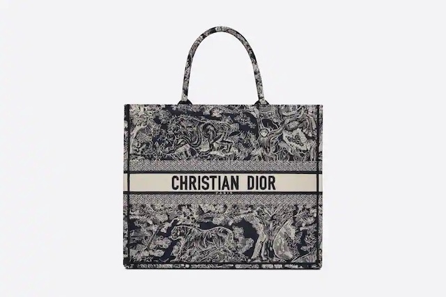 designer tote bag christian dior