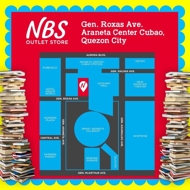 national book store biggest sale ever outlet store map