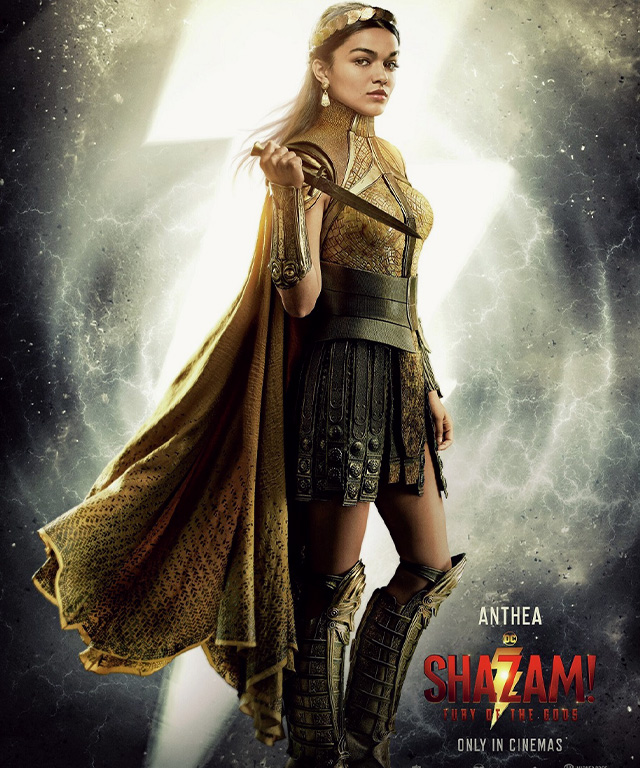 Shazam Fury of the Gods- Rachel Zegler Anthea