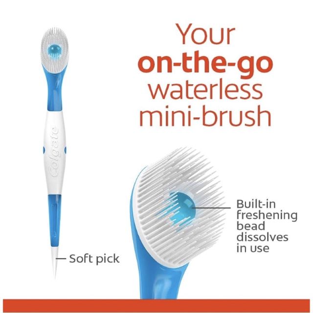 colgate mini and disposable toothbrush