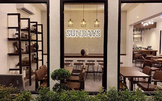 Marikina Restaurants Sundays cafe and restaurant
