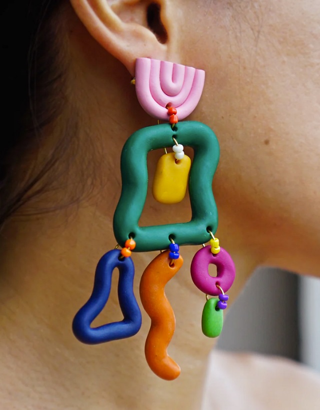 local store tropik beatnik earrings
