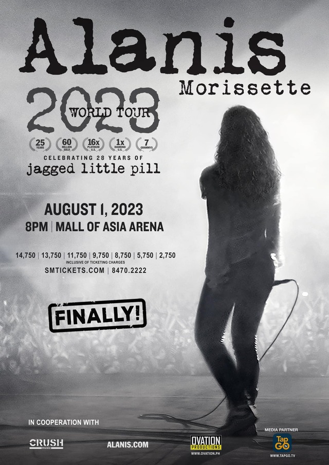 alanis morissette tour 2023 manila