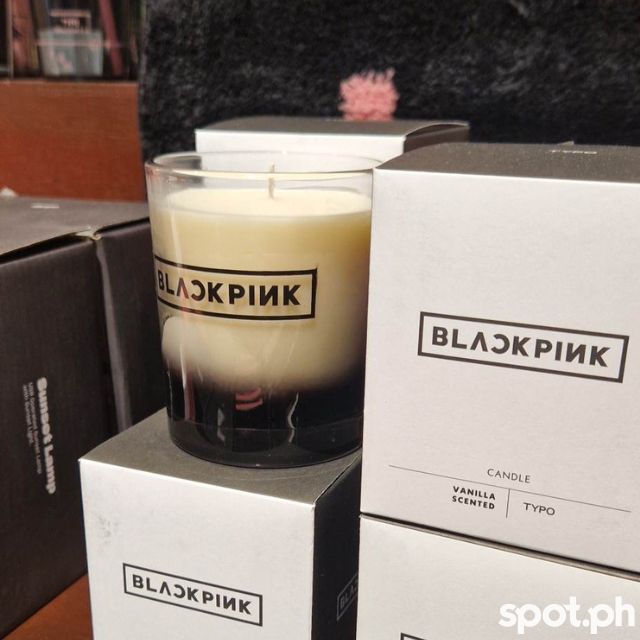 blackpink x typo candle
