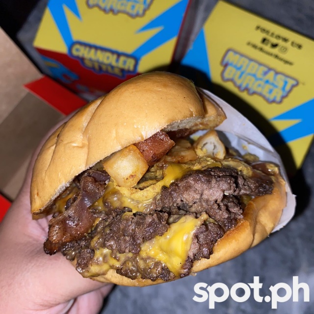 UPDATED: MrBeast Burger Shop Smashed Burger in Manila Review