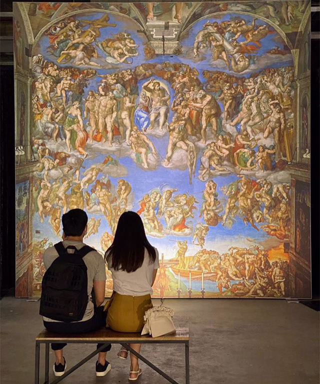 New Michelangelo Sistine Chapel Exhibit At Estancia, Pasig