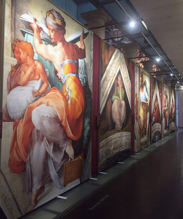 New Michelangelo Sistine Chapel Exhibit at Estancia, Pasig