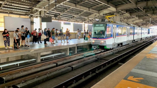 MRT station in Araneta Cubao